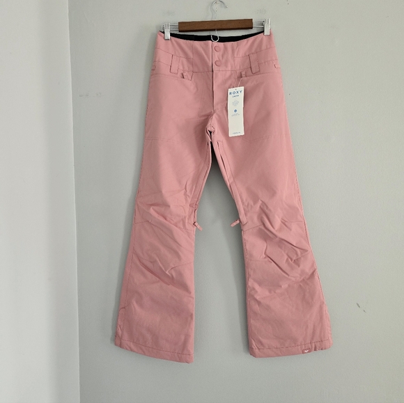 Roxy Pink Snowpants Size S NWT - Picture 2 of 4